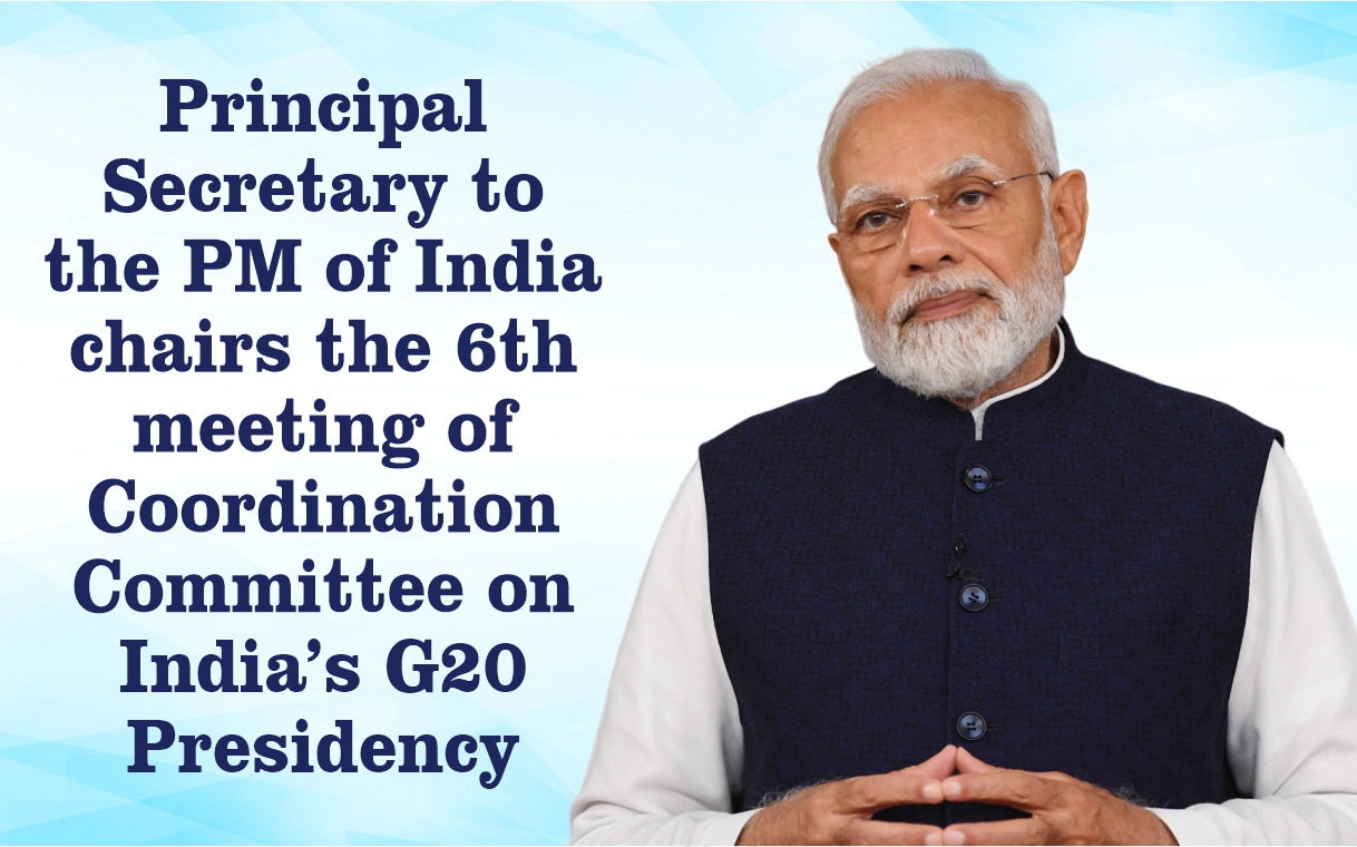 Principal Secretary To The PM Of India Chairs The 6th Meeting Of