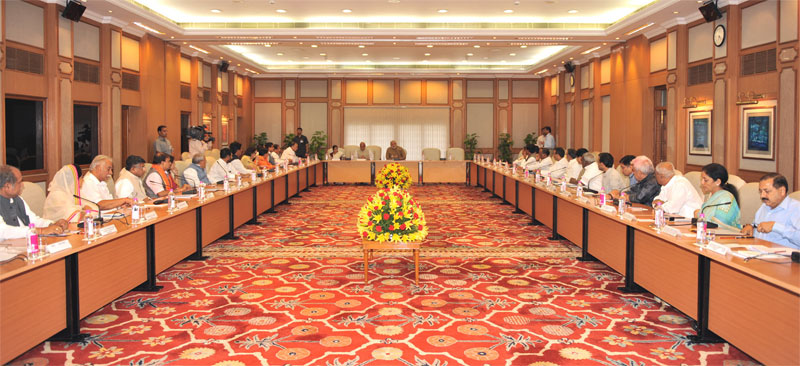  The Prime Minister, Shri Narendra Modi chairing a meeting of the Council of Ministers, in New Delhi on June 02, 2014.