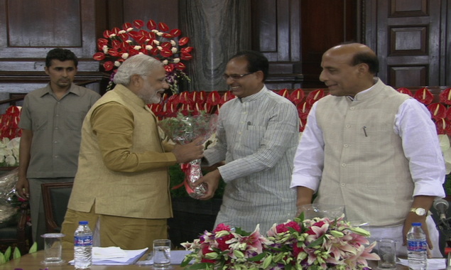  Narendra Modi is Elected BJP Parliamentary Party Leader