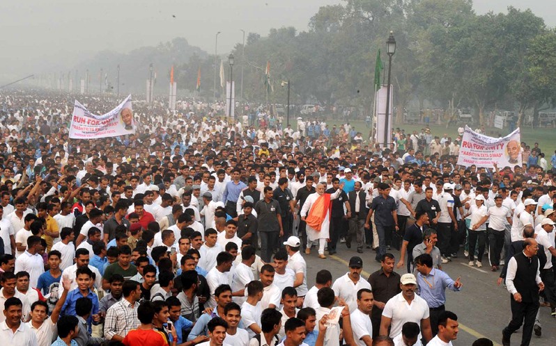 Sidelights– “Run for Unity” event at Rajpath, New Delhi