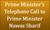 PM’s telephone call to Prime Minister Nawaz Sharif of Pakistan