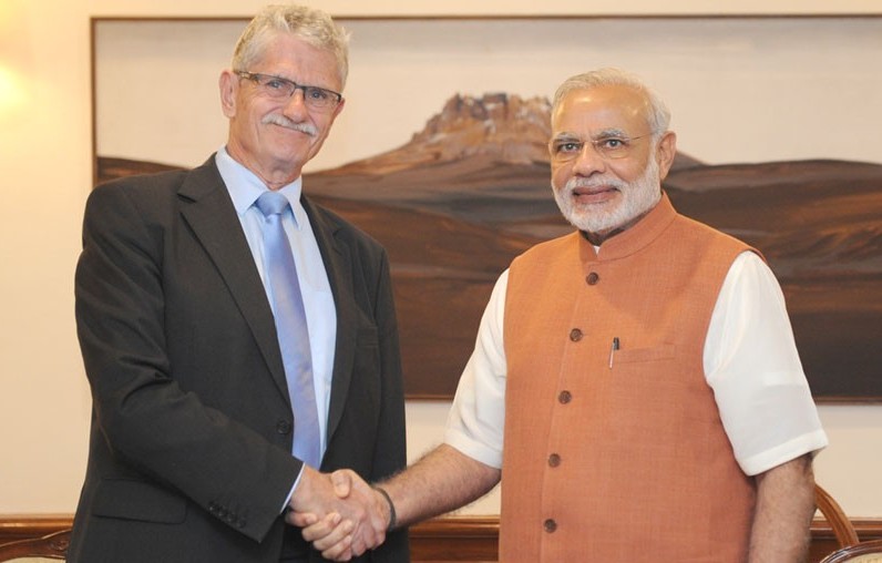 PM meets Mr. Mogens Lykketoft, President-elect of the UN General Assembly