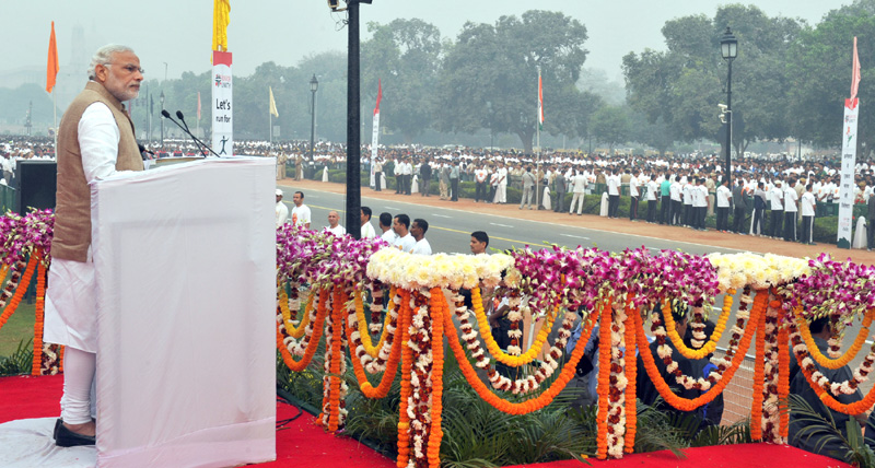 Text of PM’s address ahead of Run for Unity event on Rashtriya Ekta Diwas at Rajpath