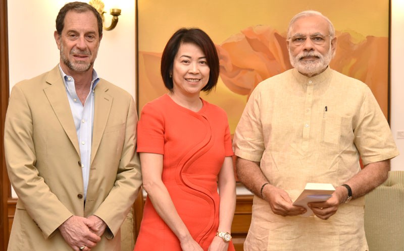 Ms. Selina Lo, President & CEO of Ruckus Wireless calls on PM