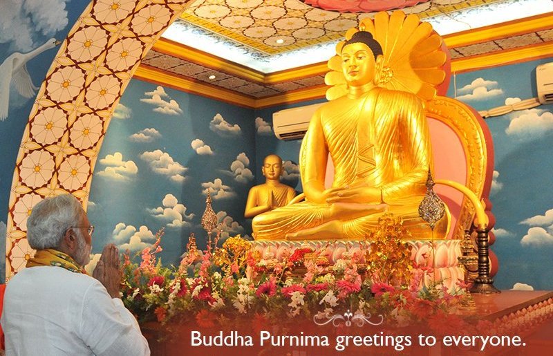 PM greets the people on the occasion of Buddha Purnima | Prime Minister ...