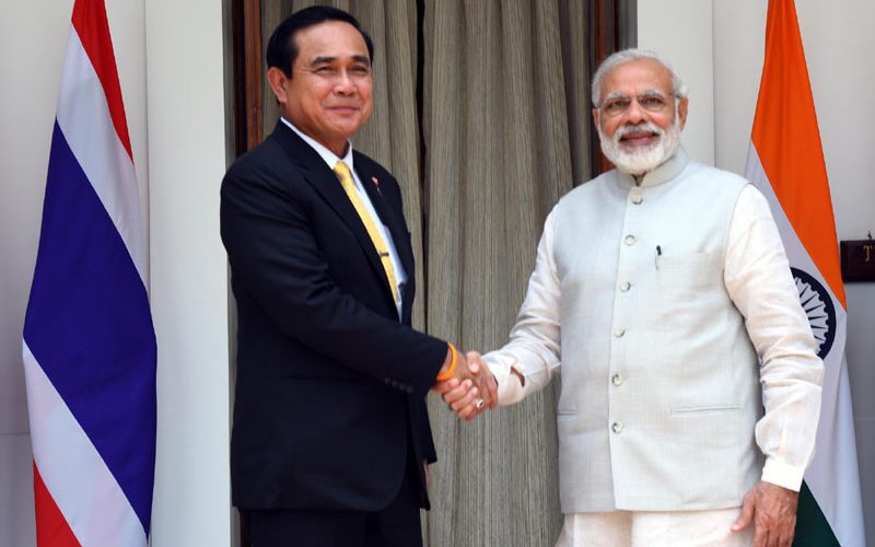 Press statement by PM Sh. Modi during the visit of Prime Minister of Thailand to India