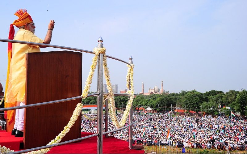 PM addresses nation from the ramparts of the Red Fort on 71st Independence Day