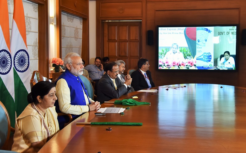 PM Modi, Bangladesh PM, and West Bengal CM, jointly launch connectivity projects between India and Bangladesh