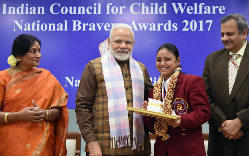 pm-presents-national-bravery-awards-prime-minister-of-india