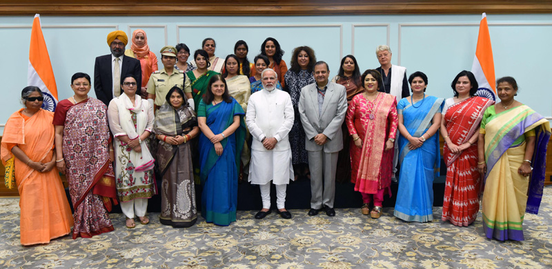 Pm Interacts With Recipients Of Nari Shakti Puraskar Prime Minister