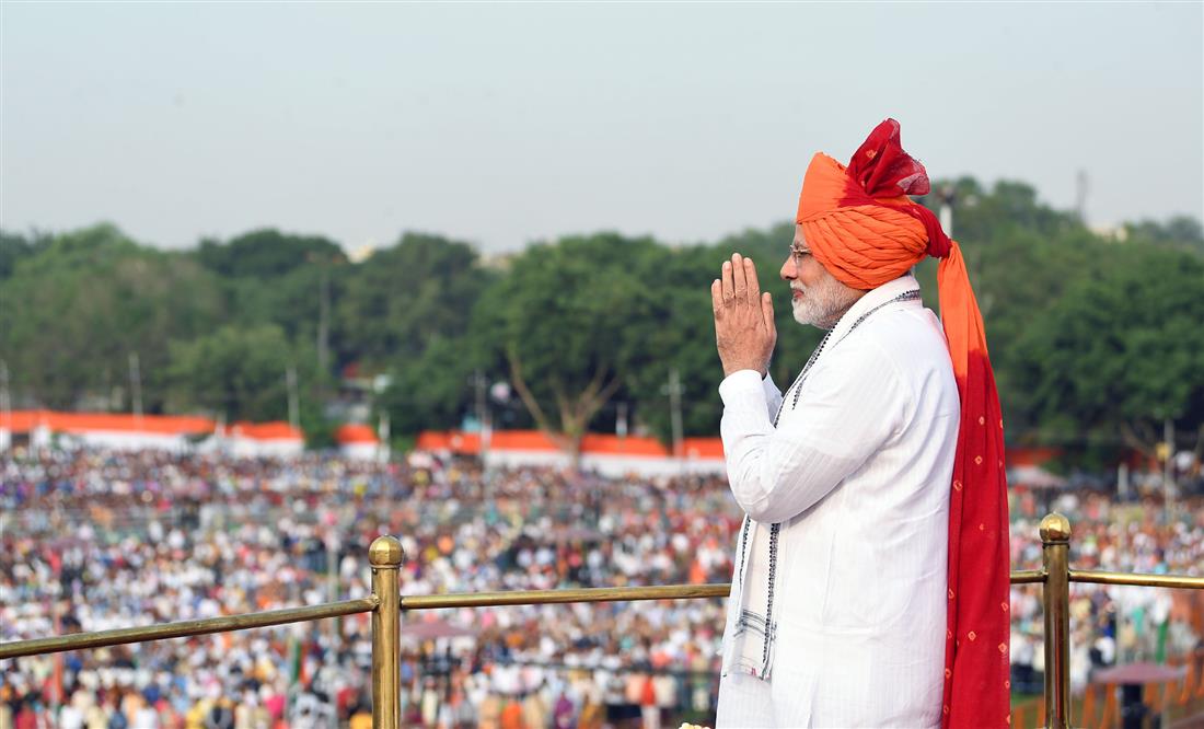 PM addresses the Nation from ramparts of Red Fort on 72nd Independence Day