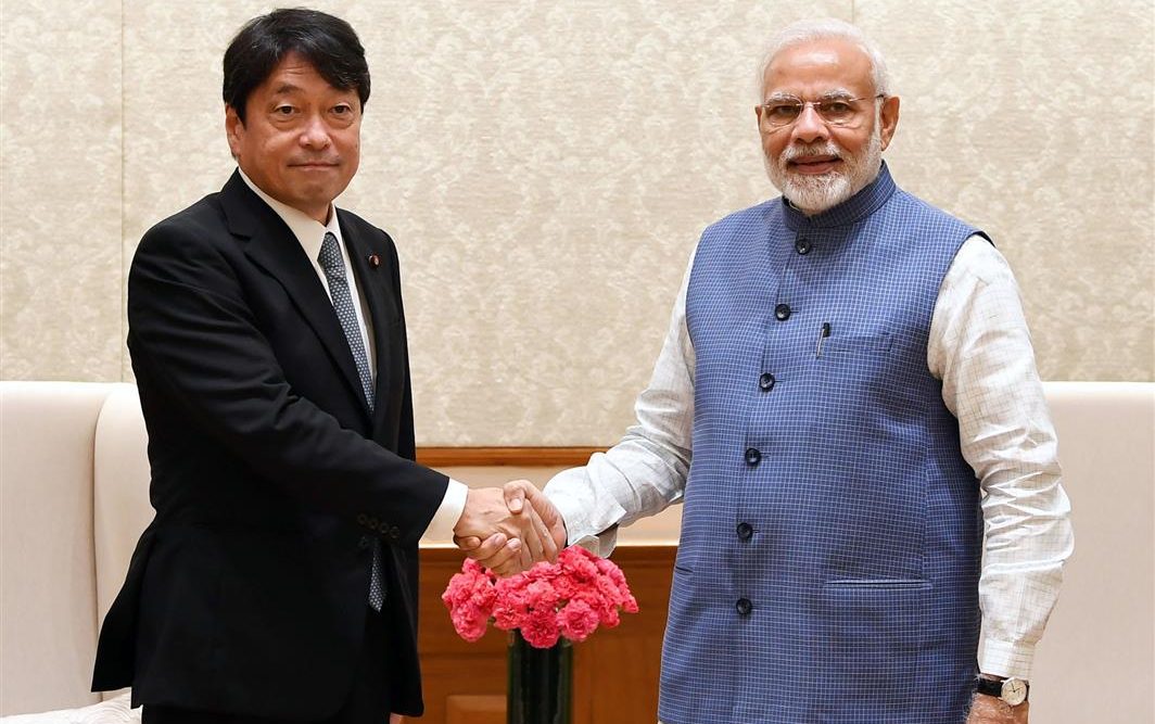 Defence Minister of Japan calls on the PM