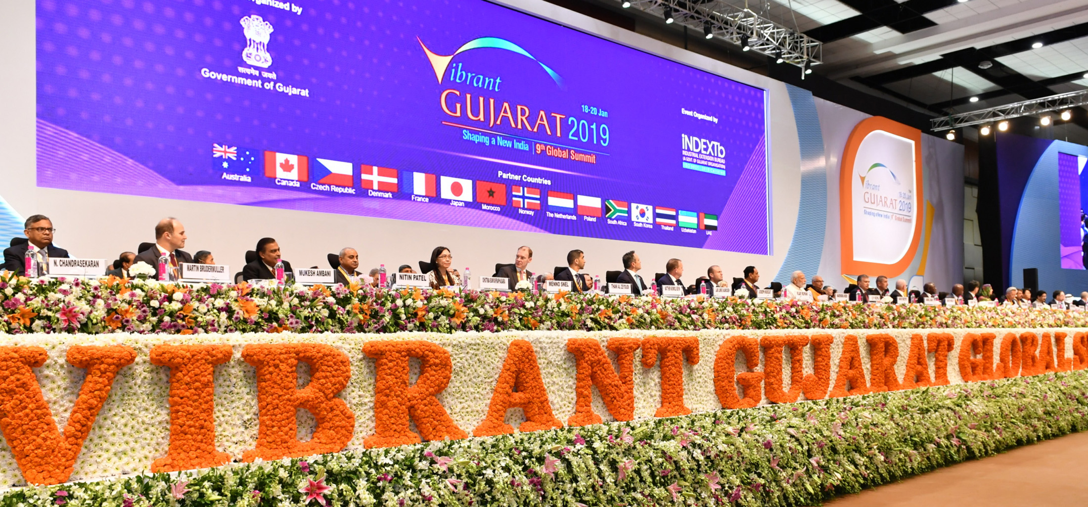 PM Inaugurates Ninth Edition Of Vibrant Gujarat Summit In Gandhinagar ...