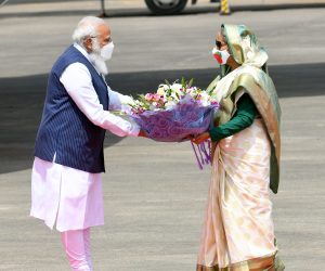 Arrival of PM to Dhaka