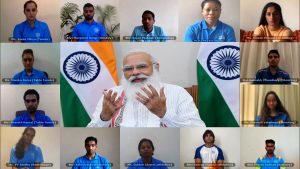 PM’s interaction with Indian athletes’ contingent bound for Tokyo Olympics