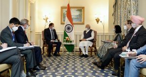 PM’s meeting with Mr. Cristiano Amon, CEO of Qualcomm