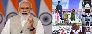 PM interacts with beneficiaries of SVAMITVA scheme in MP