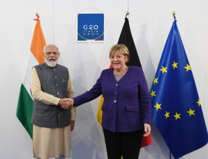 Meeting between PM and H.E. Dr. Angela Merkel, Chancellor of the Federal Republic of Germany on the sidelines of the G20 Leaders Summit