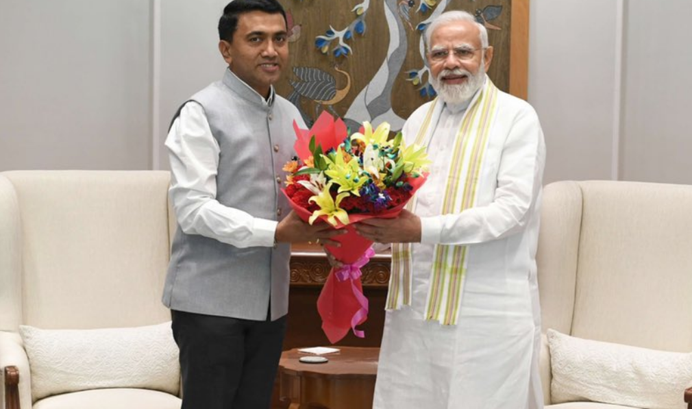 Goa Chief Minister Calls On The PM | Prime Minister Of India