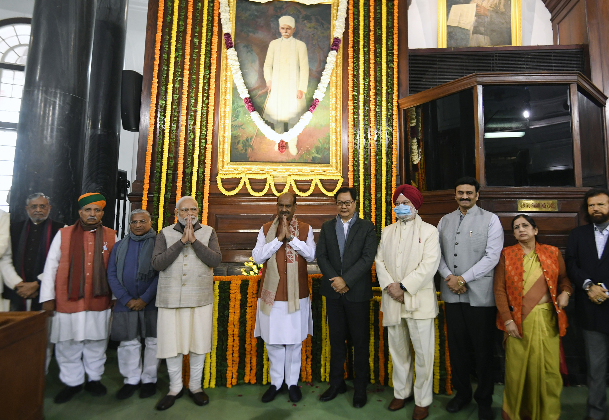 PM pays tribute to Pandit Madan Mohan Malaviya at Parliament Prime