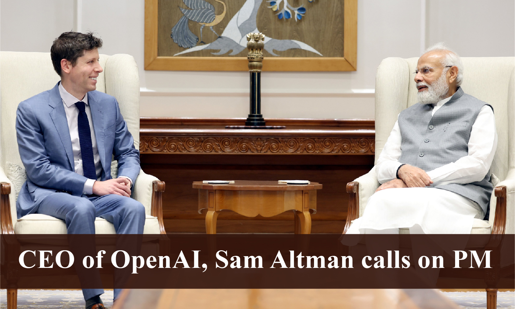 CEO Of OpenAI, Sam Altman Calls On PM | Prime Minister Of India