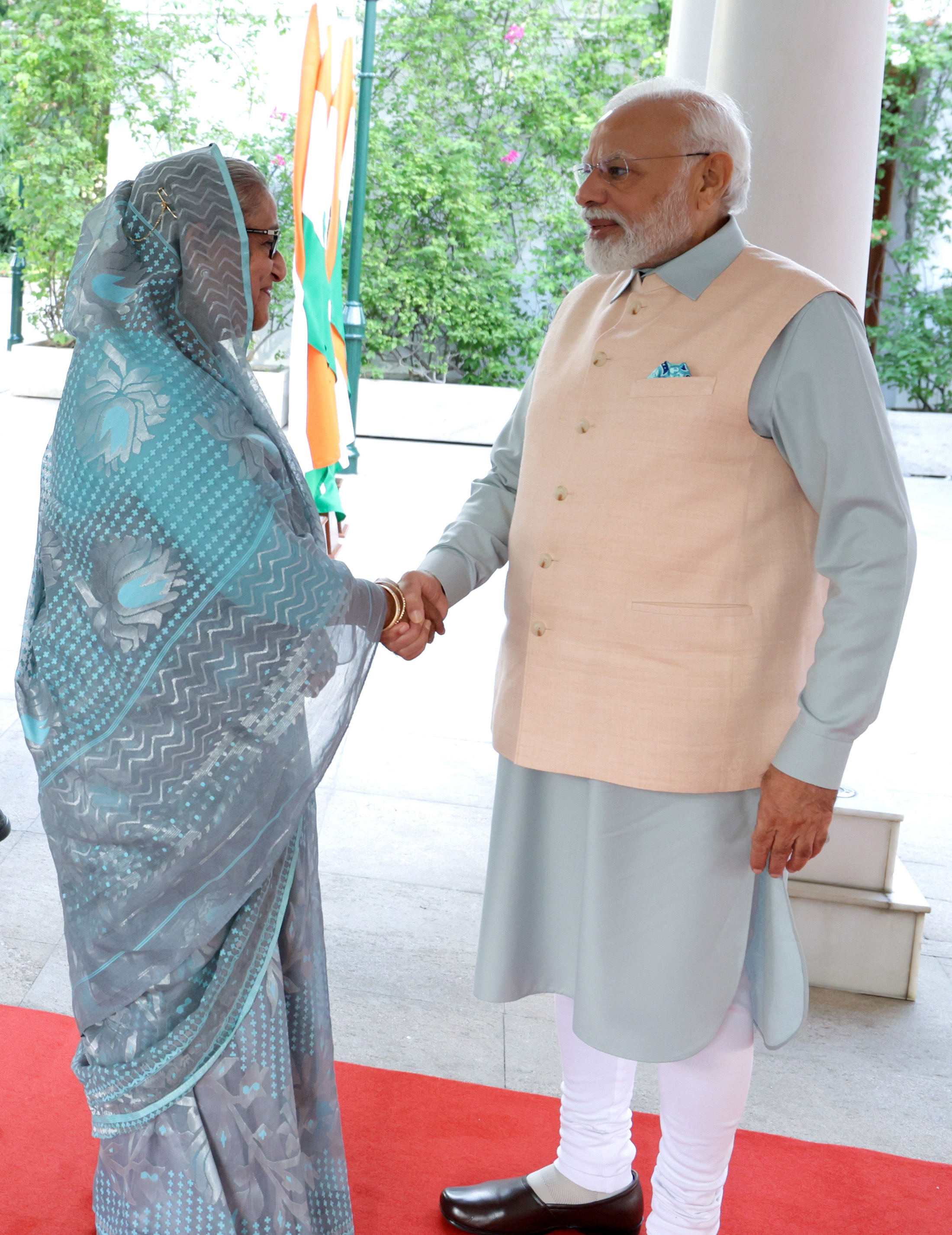 PM meets Bangladesh Prime Minister H.E. Sheikh Hasina