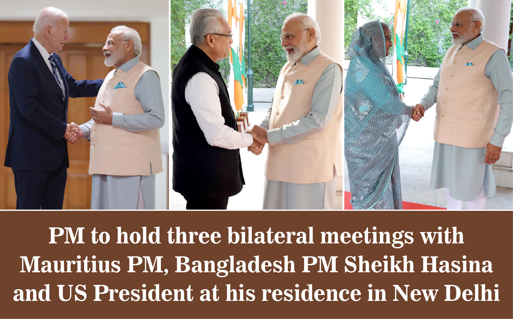 PM To Hold Three Bilateral Meetings With Mauritius PM, Bangladesh PM ...