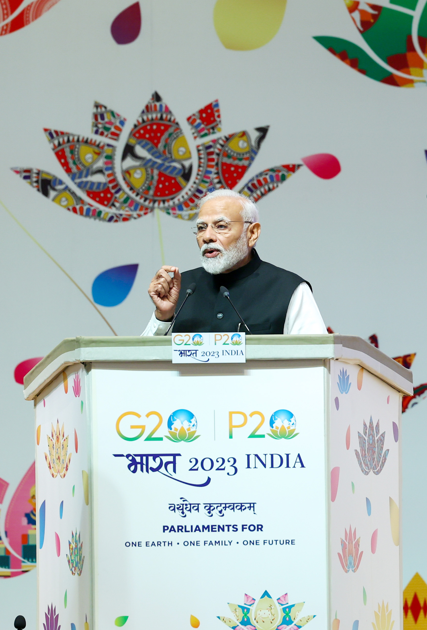 PM inaugurates 9th G20 Parliamentary Speakers&#8217; Summit (P20)