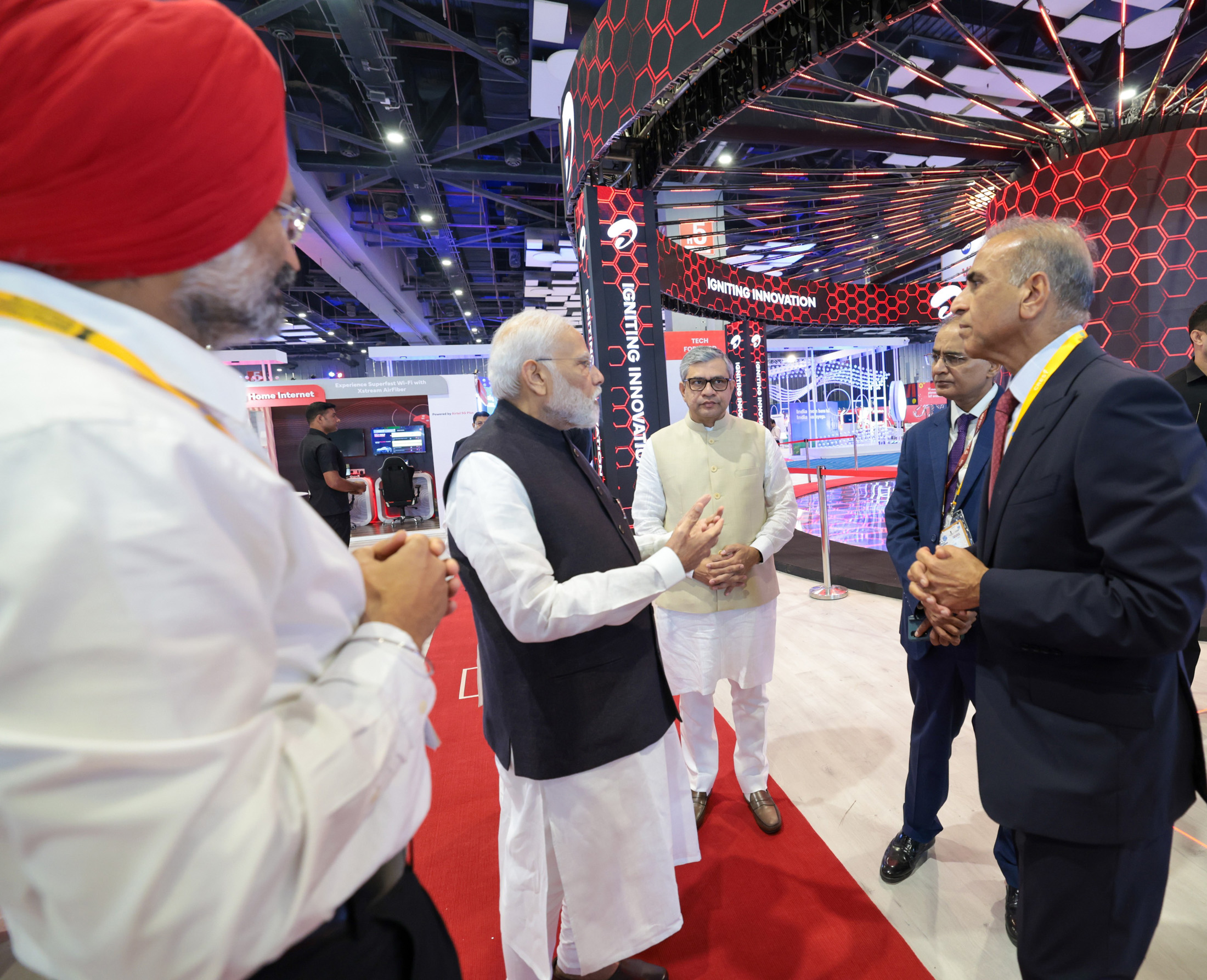 PM at the inauguration of 7th Edition of the India Mobile Congress (IMC ...