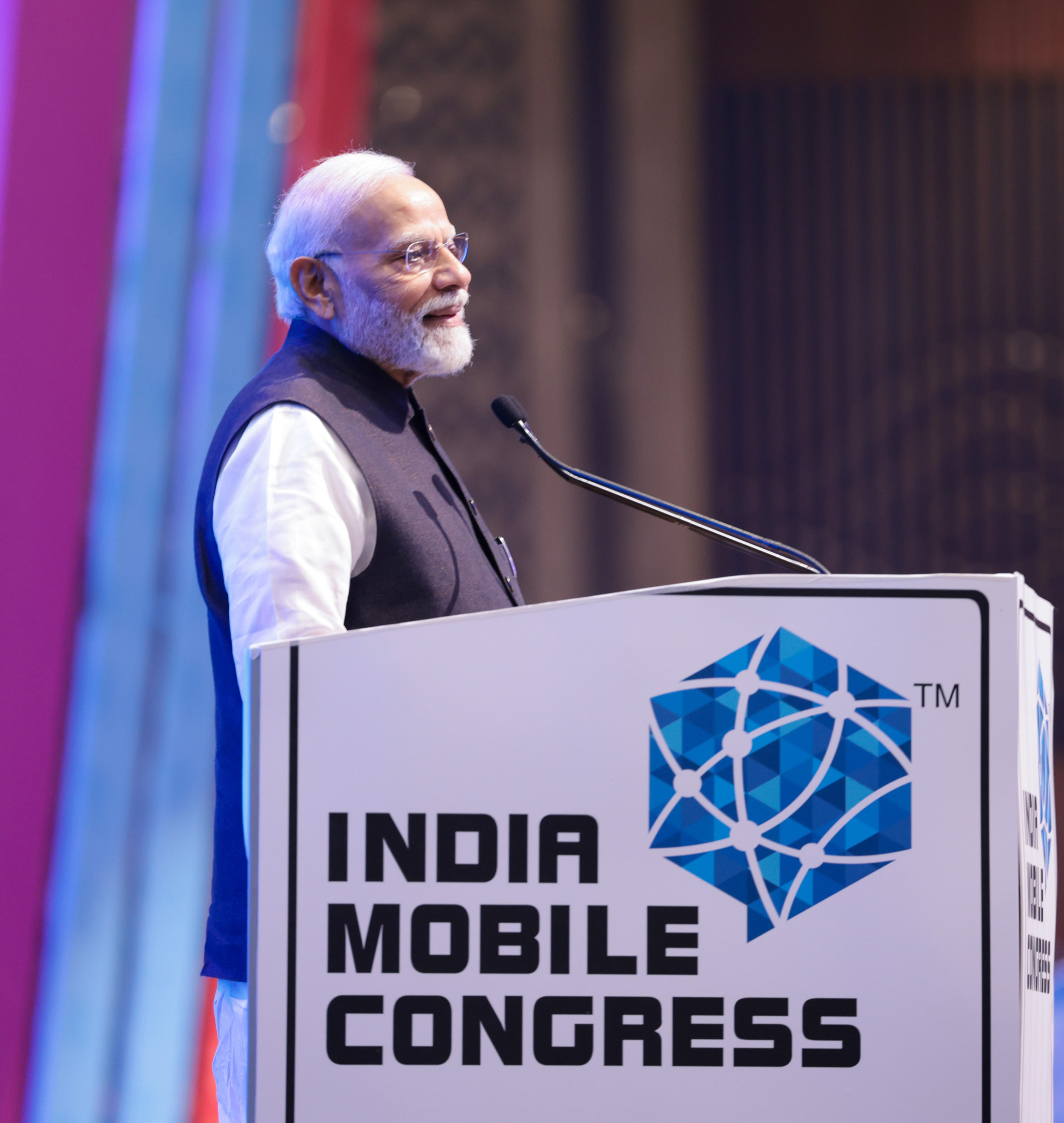 PM at the inauguration of 7th Edition of the India Mobile Congress (IMC ...