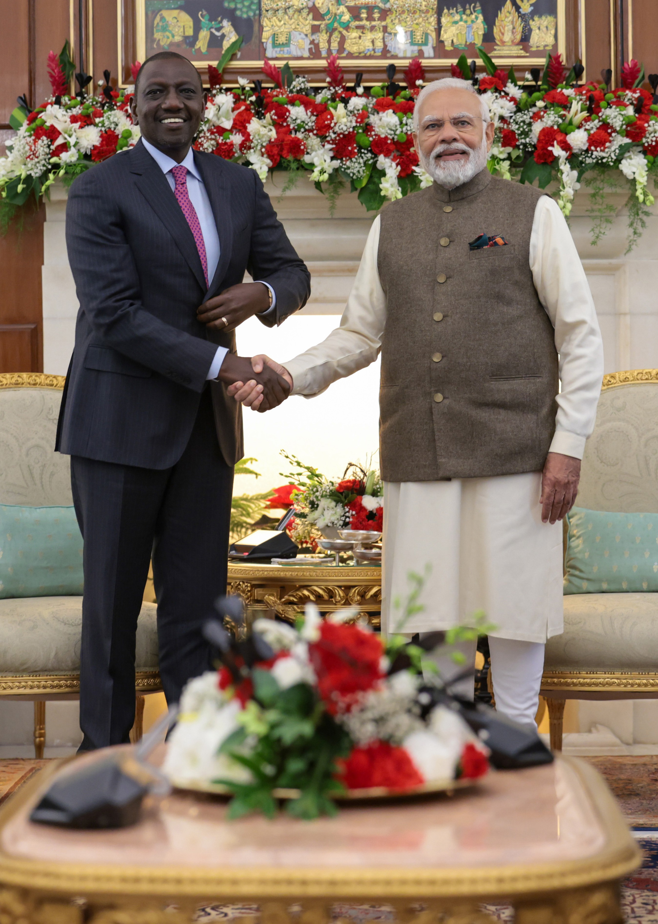 PM&#8217;s press statement during the visit of the President of Kenya to India