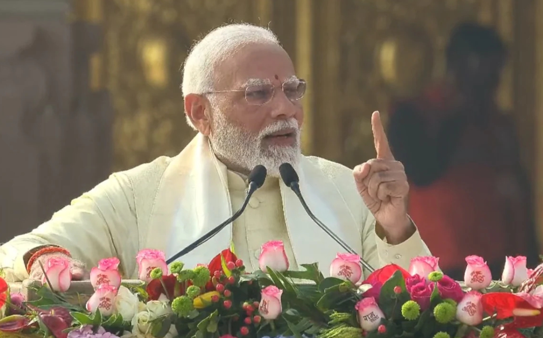 PM’s address at the Pran-Pratishtha of Shree Ram Lalla at Ayodhya ji ...