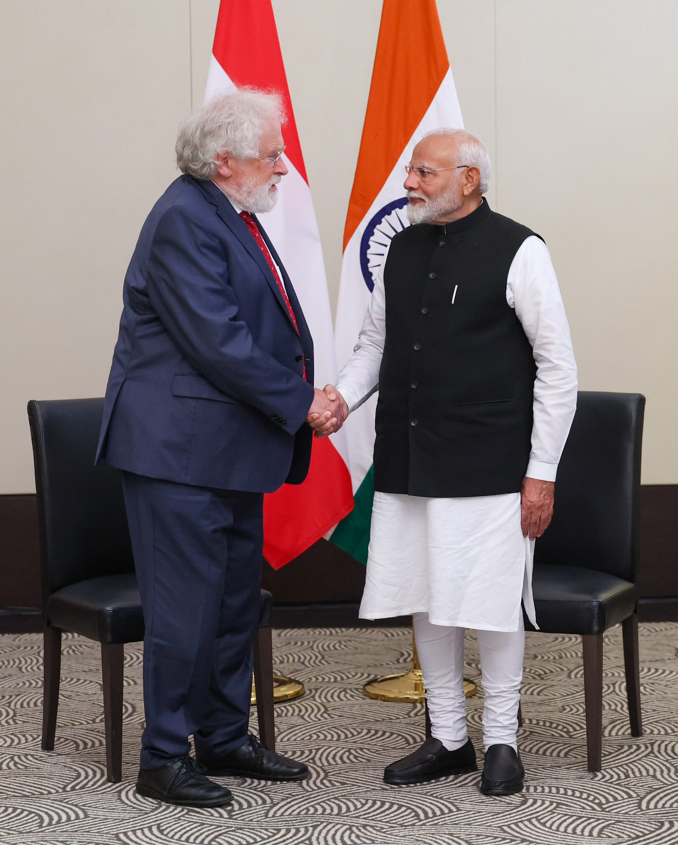 PM meets Nobel Laureate Mr. Anton Zeilinger