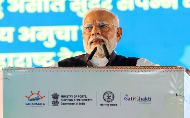 PM’s address at the foundation stone laying ceremony of Vadhvan Port in ...