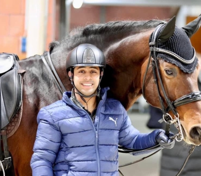 Anush Agarwalla, Equestrian