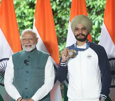 Sarabjot Singh, Shooter and Olympic Medalist