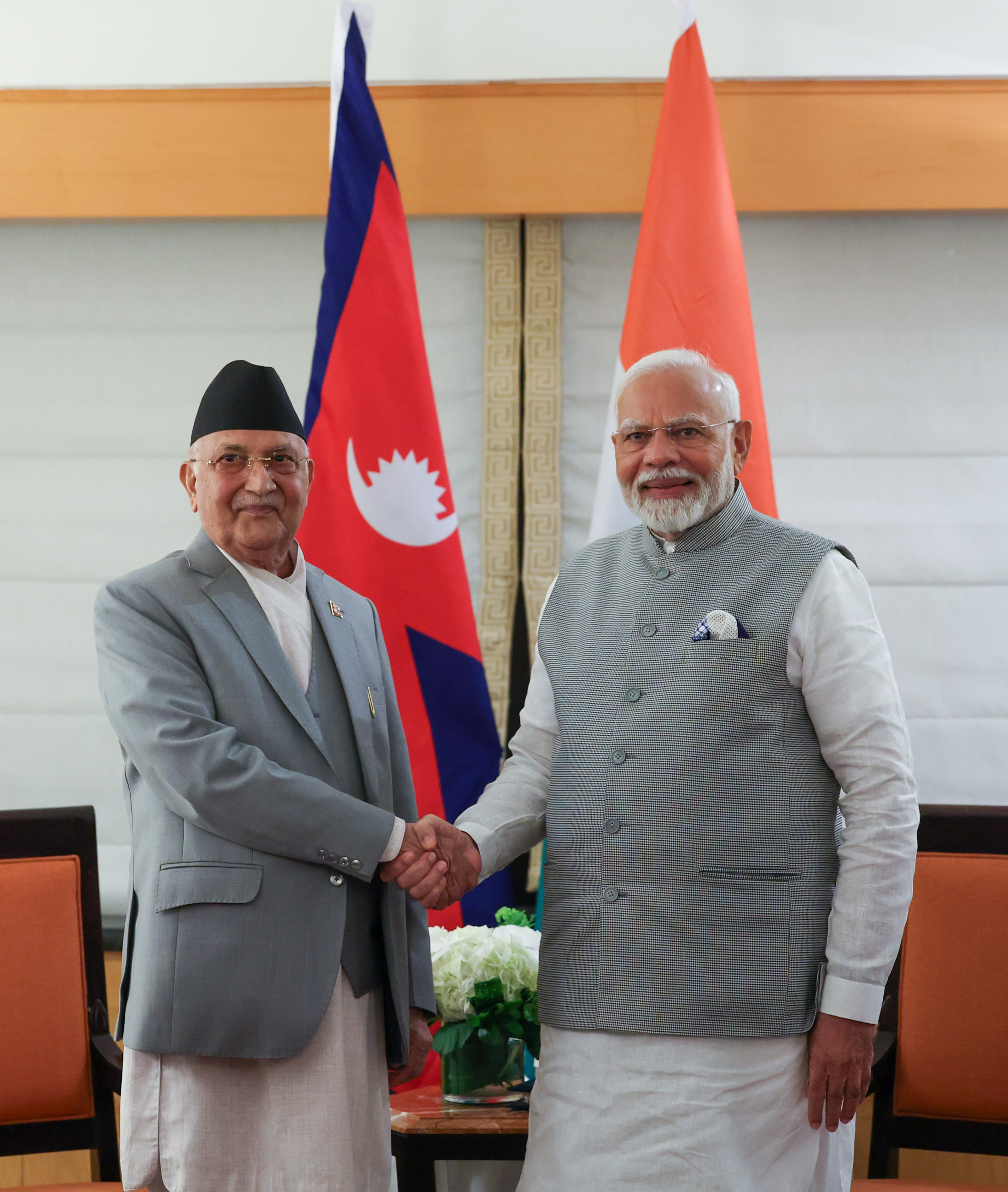 PM meets Prime Minister of Nepal