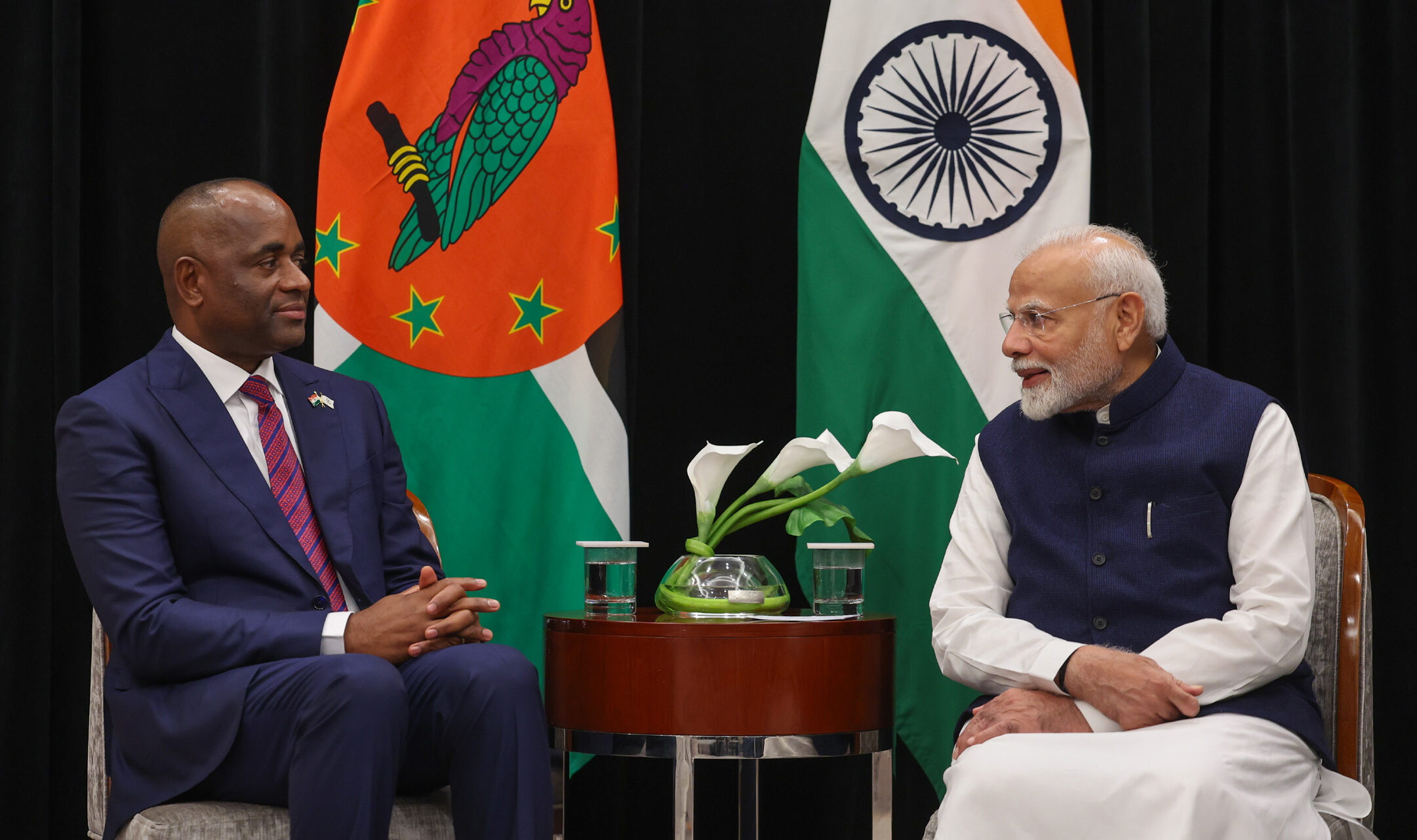 PM meets with Prime Minister of Dominica