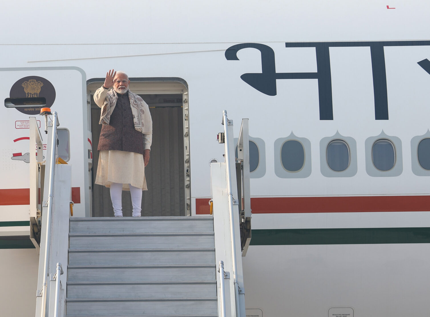 PM departs for Kuwait from New Delhi on December 21, 2024.