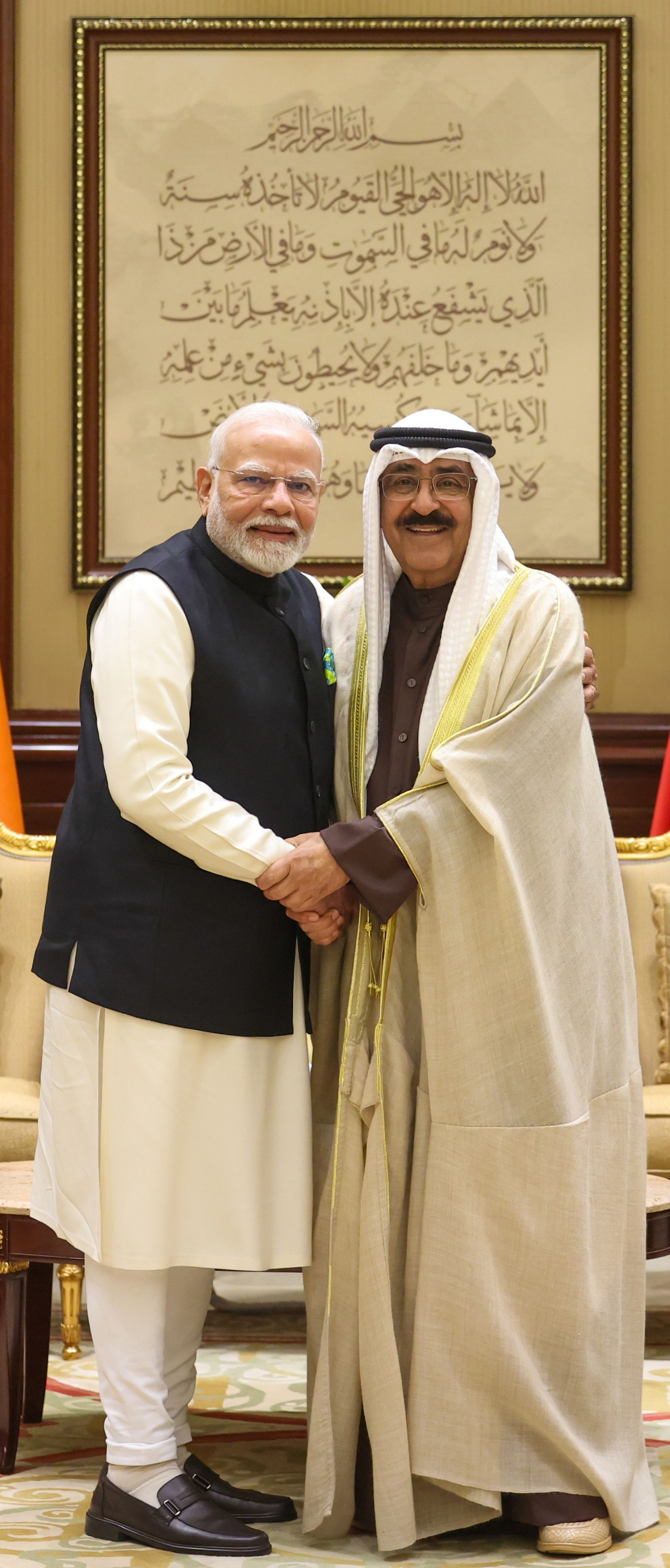 PM meets the Amir of Kuwait