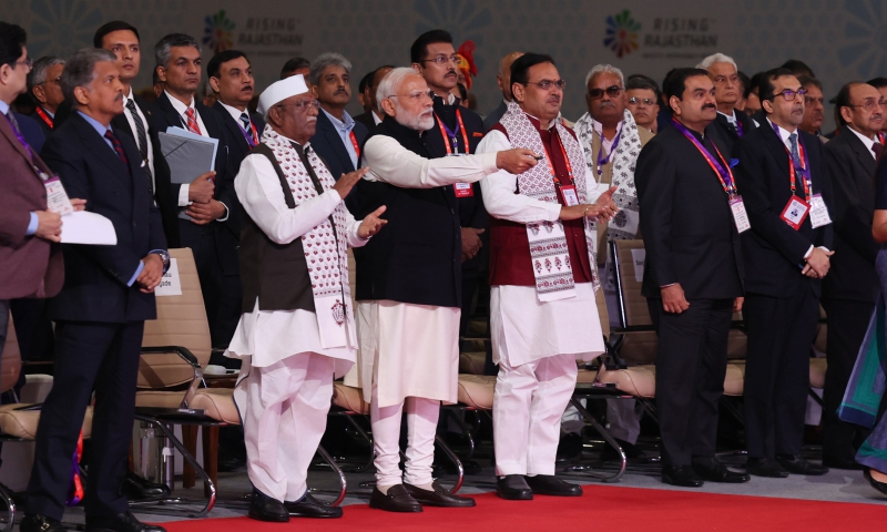 PM inaugurates Rising Rajasthan Global Investment Summit | Prime ...