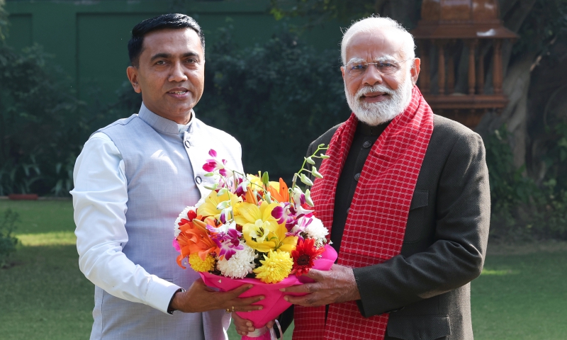 Goa Chief Minister meets PM