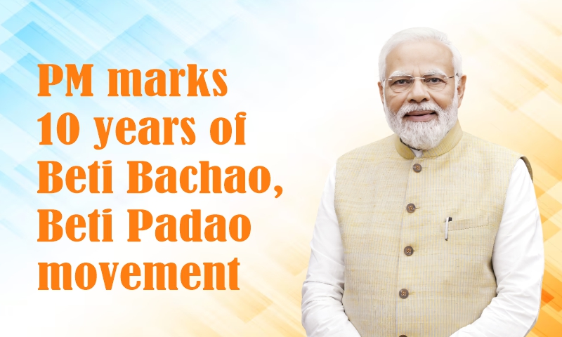 PM marks 10 years of Beti Bachao, Beti Padao movement