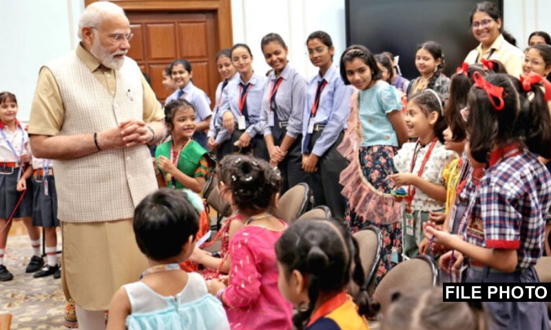 Today, on National Girl Child Day, we reiterate our commitment to keep empowering the girl child and ensure a wide range of opportunities for her: PM