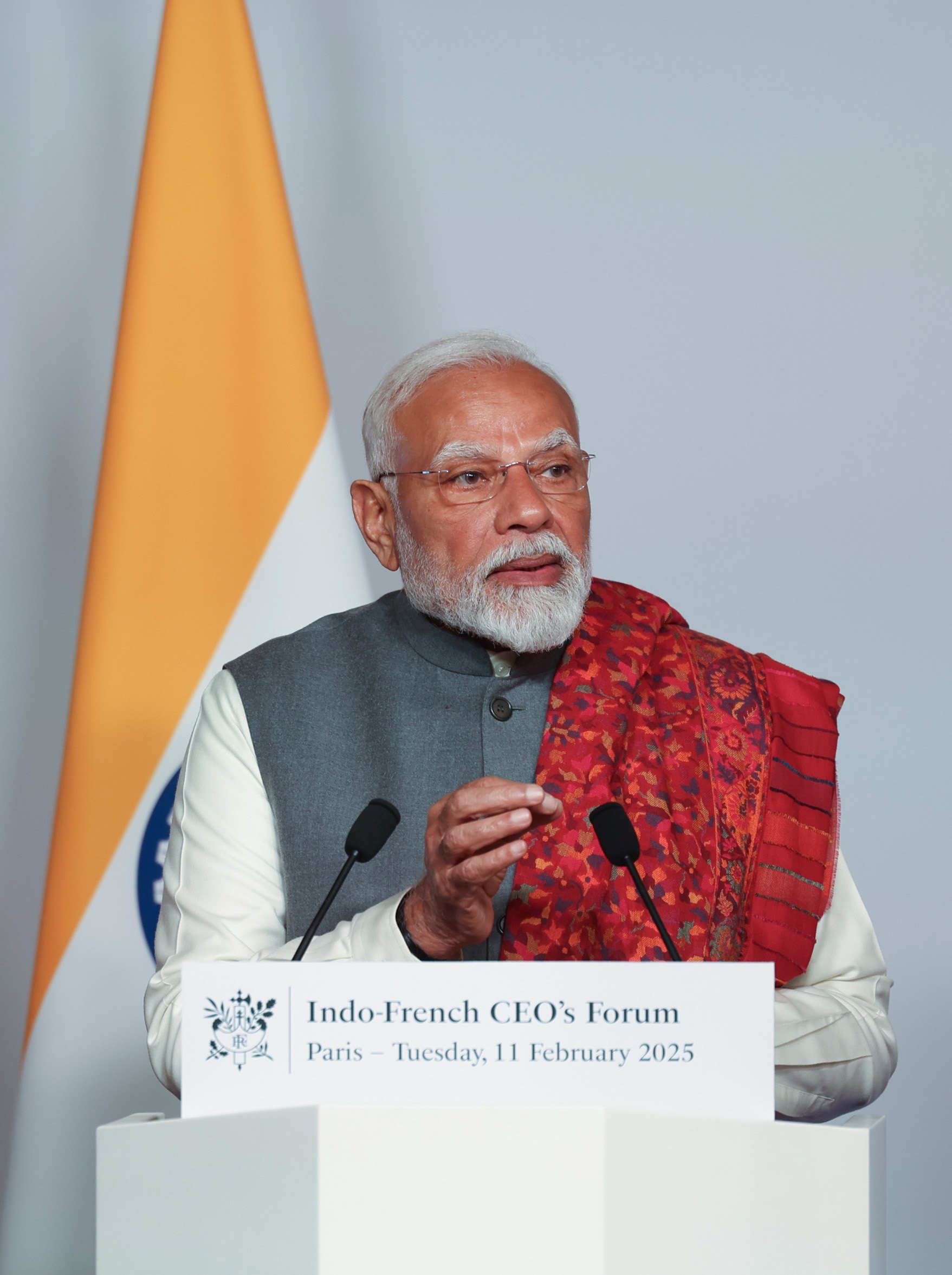 PM’s remarks at the India-France CEO Forum, Paris