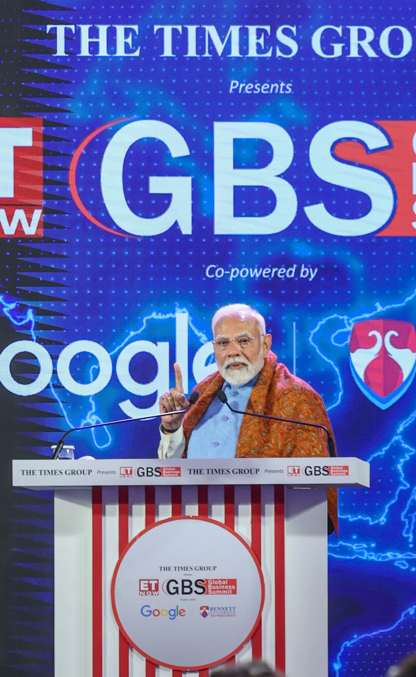 PM addresses the ET Now Global Business Summit 2025