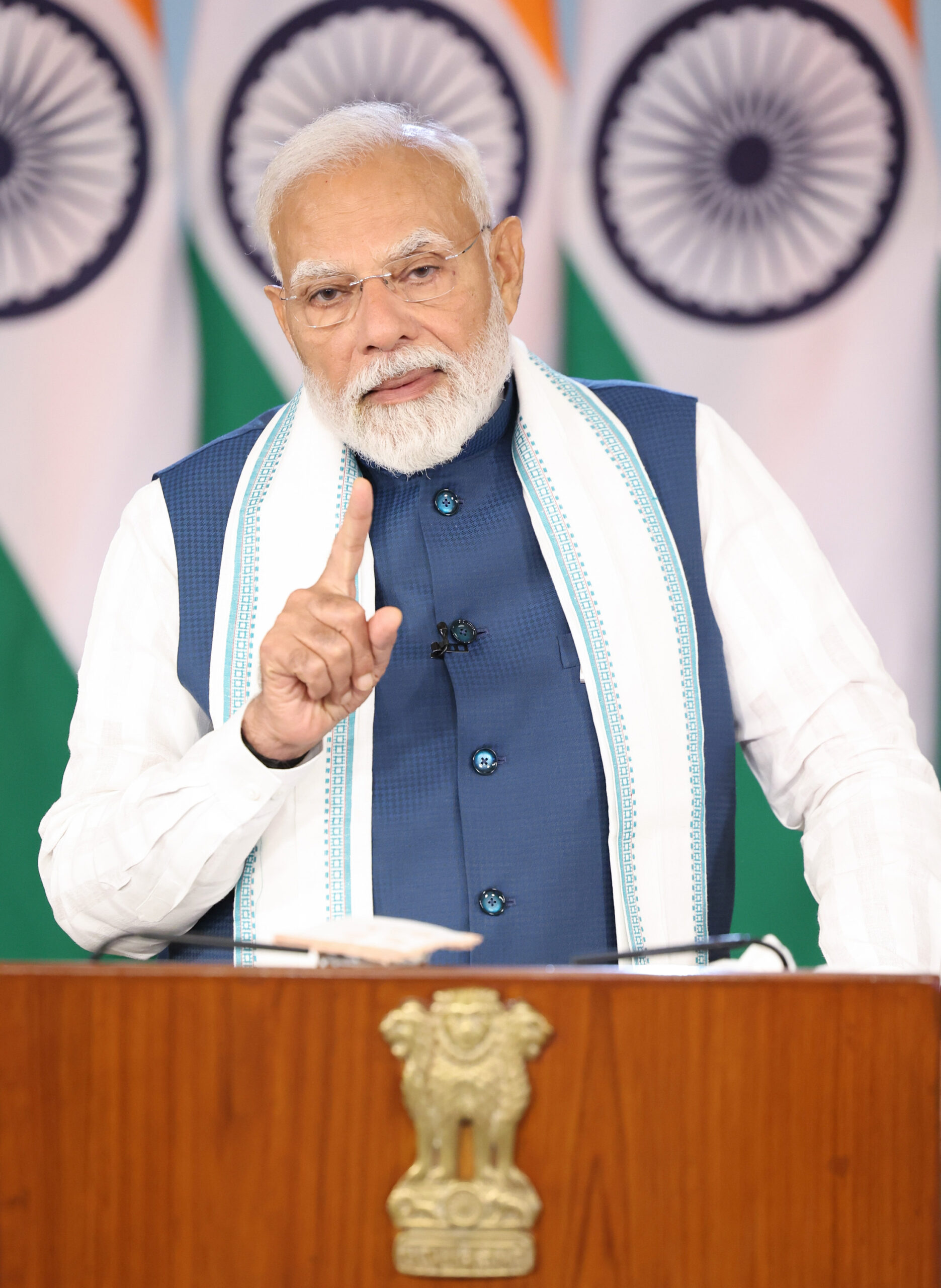 PM addressing the Post-Budget webinars via video conferencing on March 04, 2025.