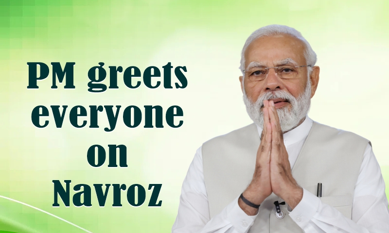 PM greets everyone on Navroz