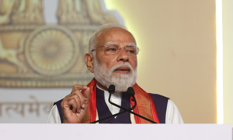 हैदराबाद येथील विविध विकास प्रकल्पांच्या शुभारंभ प्रसंगी पंतप्रधानांनी केलेल्या संबोधनाचा मूळ मजकूर
